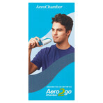 AeroChamber2Go, Inhalationskammer mit Ventil für Erwachsene, 1 Stück