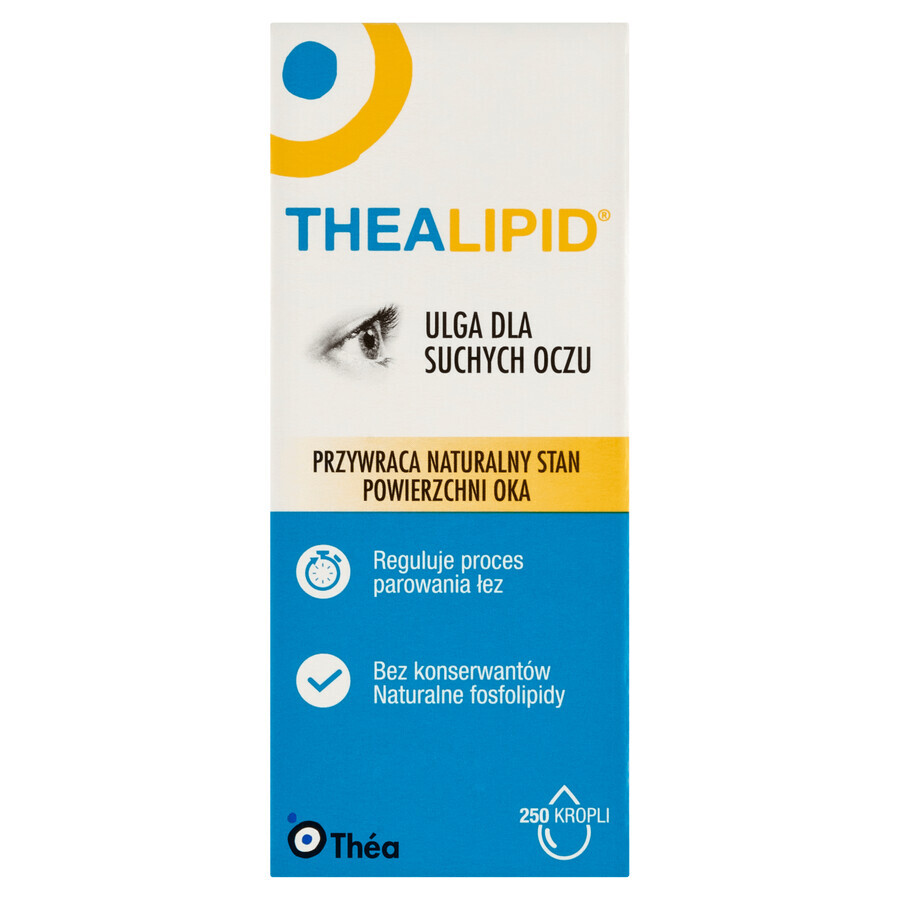 Thealipid, eye drops, 10 ml