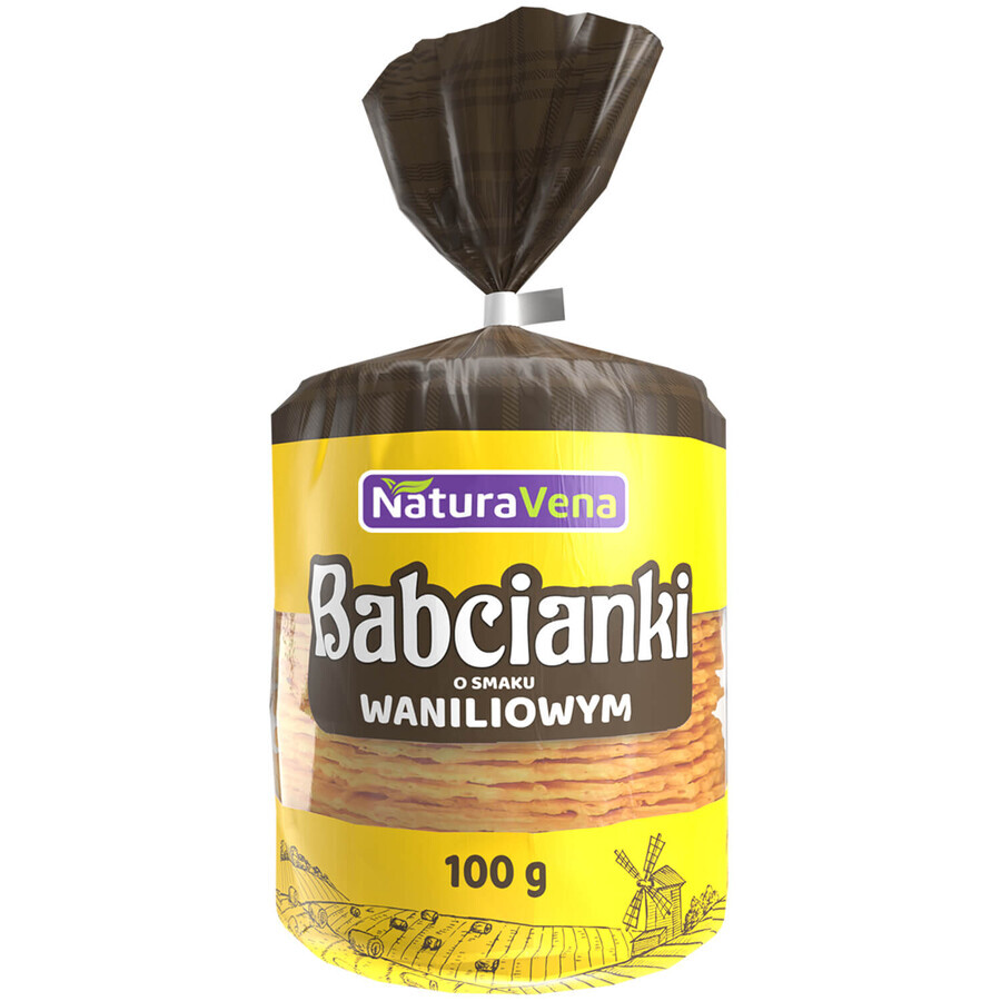 NaturaVena Bunicuțe aromă de vanilie, 100 g