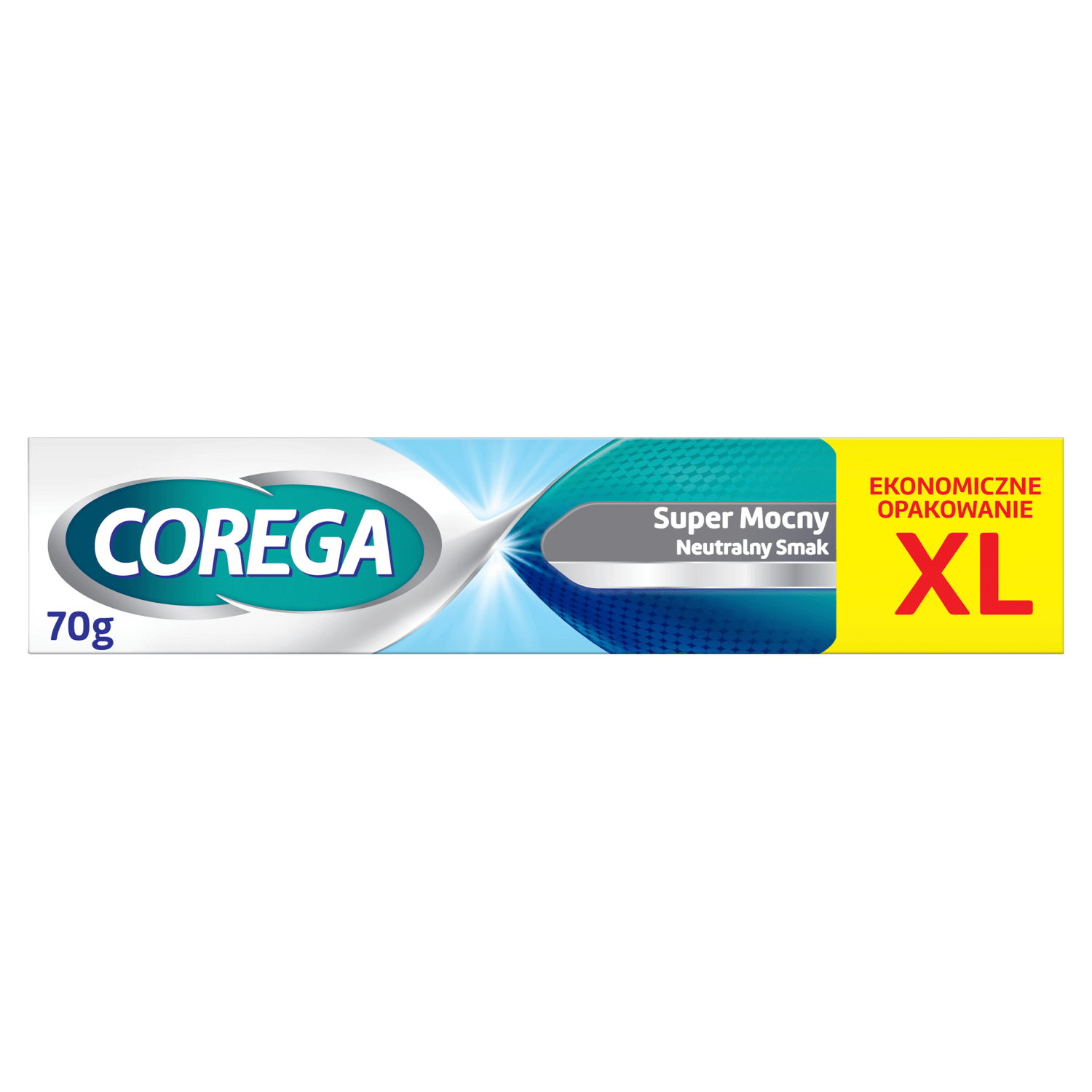 Corega Super Strong, cremă de fixare pentru proteze dentare, neutră, 70 g