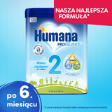 Humana ProBalance 2, leche de seguimiento, después de 6 meses, 750 g