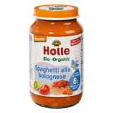 Farfurie Holle Bio, spaghete bolognese, după 8 luni, 220 g