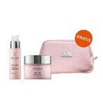 Set Iwostin Age Lift, cremă de noapte, piele normală și mixtă, 50 ml + Iwostin Age Lift, ser antirid, zi și noapte, 30 ml + geantă cosmetică gratuită