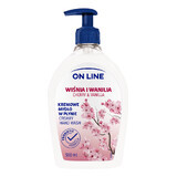 On Line, sapone liquido in crema, Ciliegia e Vaniglia, 500 ml