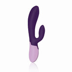 Rianne S Essentials Xena Rabbit Vibrator Deep Purple, vibromasseur lapin chauffant, violet, 1 pièce