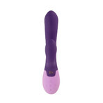 Rianne S Essentials Xena Rabbit Vibrator Deep Purple, vibromasseur lapin chauffant, violet, 1 pièce