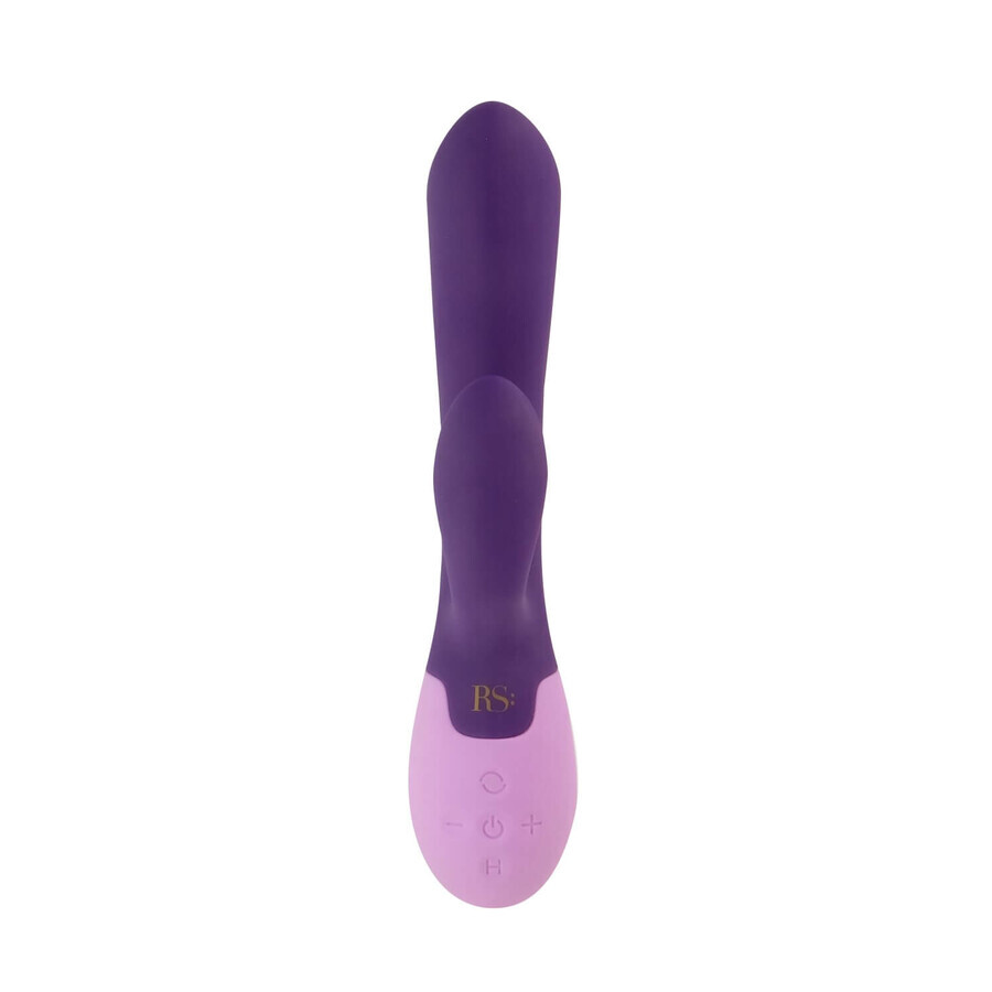 Rianne S Essentials Xena Rabbit Vibrator Deep Purple, vibromasseur lapin chauffant, violet, 1 pièce