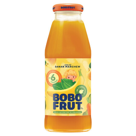 Bobo Frut Fruit and vegetable nectar, apple, banana, carrot, after 6 months, 300 ml