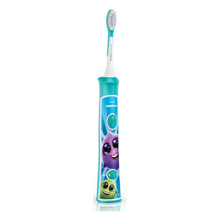 Periuta de dinti eletrica sonicare reincarcabila pentru copii 3+ ani, HX6321/04, Philips