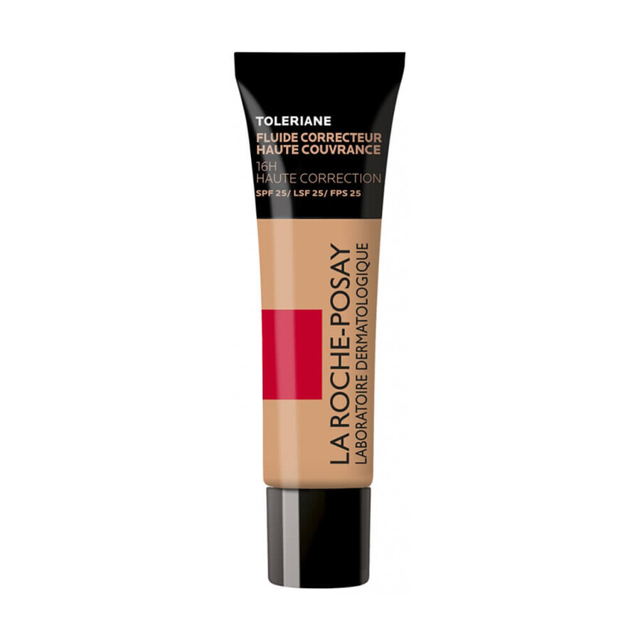 La Roche-Posay Toleriane, Intensief dekkende foundation, tint 10, SPF 25, 30 ml 