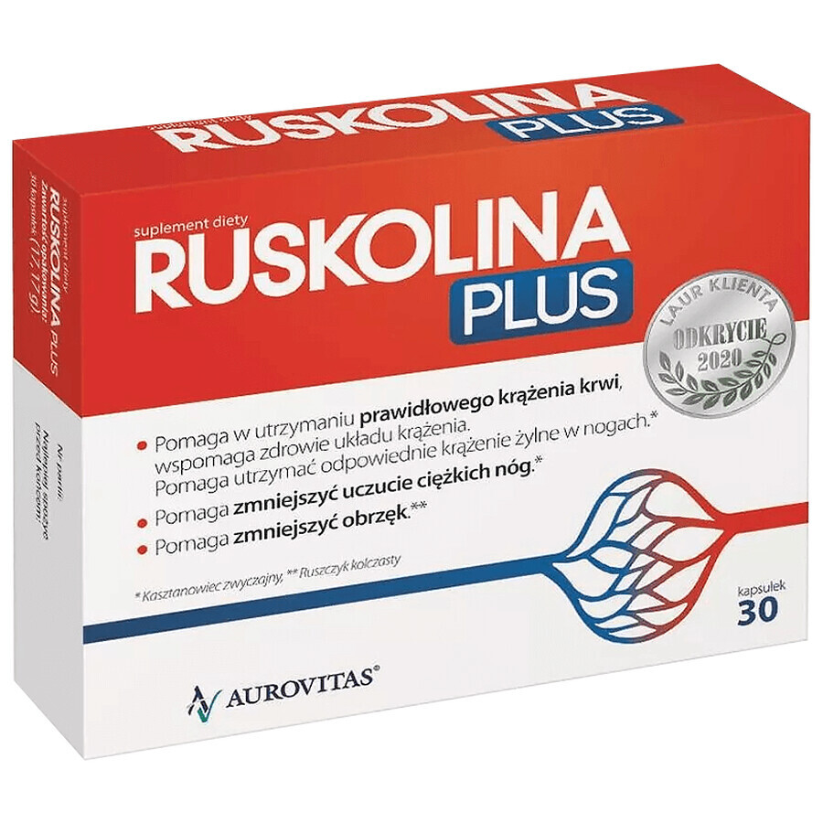 Set Ruskolina Plus, 2 x 30 capsule