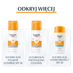 Eucerin Sun Oil Control, gel-cremă de protecție ultra-ușoară pentru pielea cu imperfecțiuni, SPF 50+, 50 ml