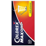 Coldrex MaxGrip 1000 mg + 10 mg + 40 mg, aromă de lămâie, 10 pliculețe