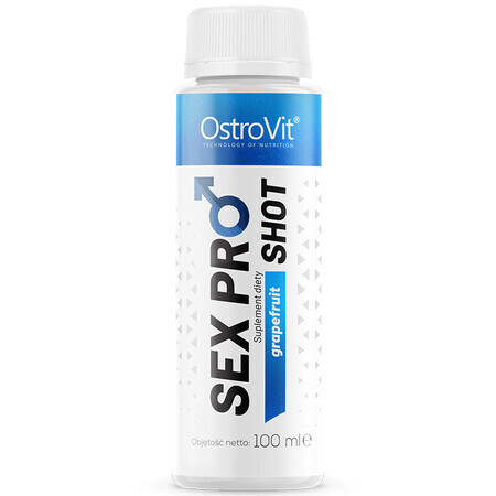 OstroVit Sex Pro Shot, Grapefruit-Geschmack, 100 ml