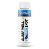 OstroVit Sleep Well Shot, gusto mirtillo, 100 ml