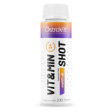 OstroVit Vit&amp;Min Shot, aromă de multifructe, 100 ml