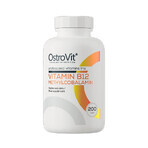 OstroVit Vitamina B12 Metilcobalamină, vitamina B12 400 µg, 200 comprimate