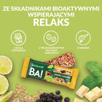 Bakalland BA! Batoane de cereale, cireșe și lime, relaxare, 38 g