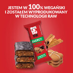 BeRAW! Energy, baton energetic, turtă dulce, ciocolată neagră, 40 g