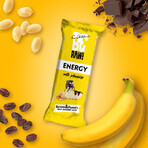 BeRAW! Energy, baton energetic, banane, alune, 40 g