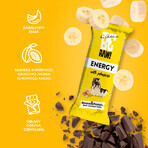 BeRAW! Energy, baton energetic, banane, alune, 40 g