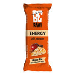 BeRAW! Energy, baton energetic, plăcintă cu mere, ciocolată neagră, 40 g