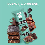 BeRAW! Protein, baton proteic, cacao crudă, ciocolată neagră, 40 g