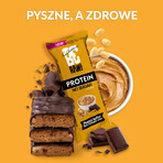 BeRAW! Protein, baton proteic, alune, ciocolată neagră, 40 g