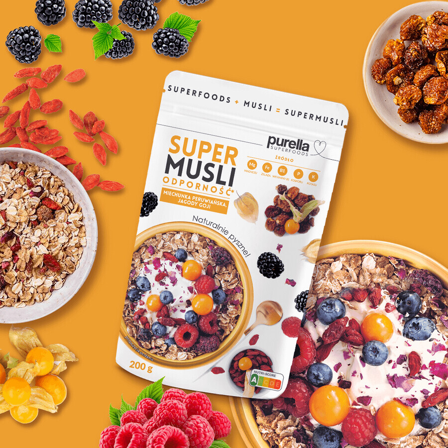 Purella Superfoods Super Muesli Inmunidad, 200 g