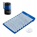 4Fizjo Acupressure Mat, covor de acupunctură, clasic, 72 cm x 42 cm, albastru și alb