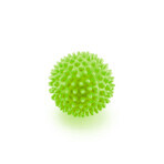 4Fizjo Spike Ball, minge de masaj cu țepi, verde, 9 cm