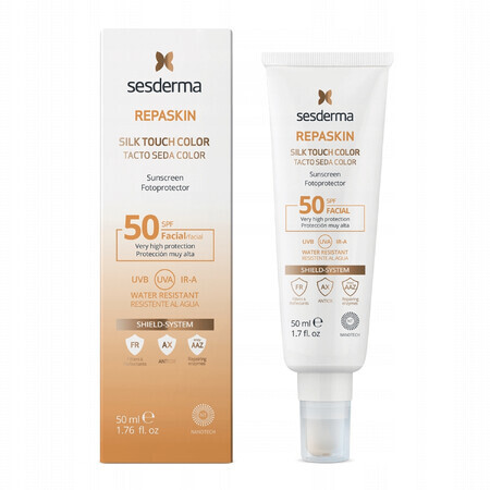 Sesderma Repaskin Silk Touch Color, sunscreen, coloring, SPF 50, 50 ml