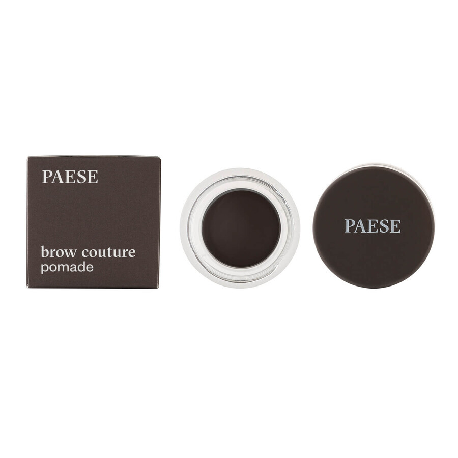 Paese Brow Couture, Pomadă pentru sprâncene, nr. 04 Brunet închis, 5,5 g