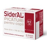 Picaturi pentru copii SiderAL, flacon 30 ml + plic 1,9 grame, Solacium Pharma