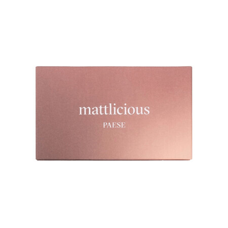 Paese Mattlicious, palette di ombretti opachi, 12 g