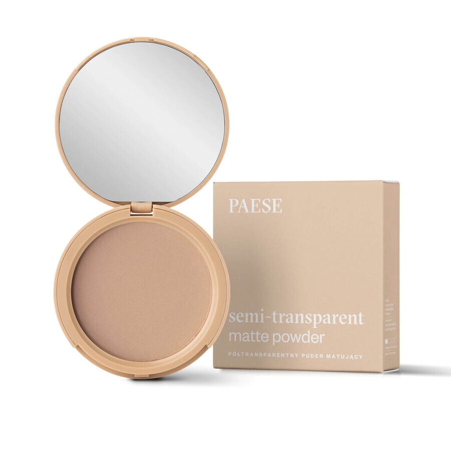 Paese, semi-transparent mattifying powder, 5A natural, 9 g