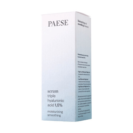 Paese, siero idratante con triplo acido ialuronico 1,5%, 30 ml