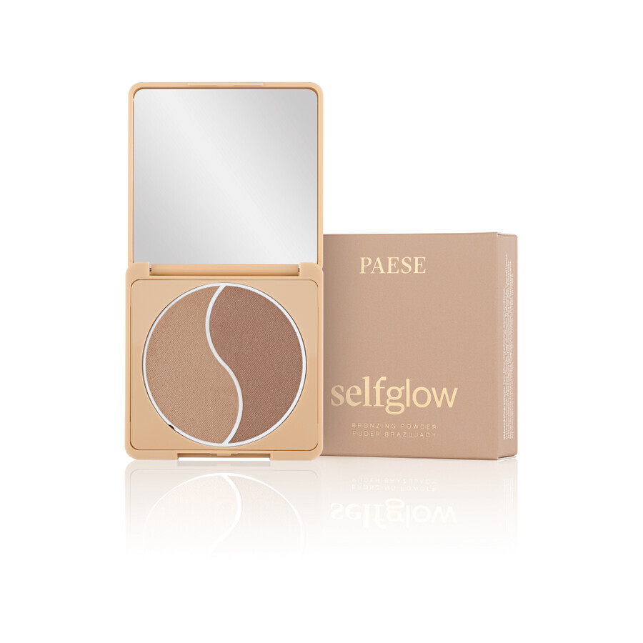 Paese Self Glow, polvere bronzante, media, 6 g