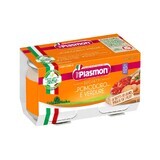 Plasmon Diner, tomatensaus met groenten, na 12 maanden, 2 x 80 g