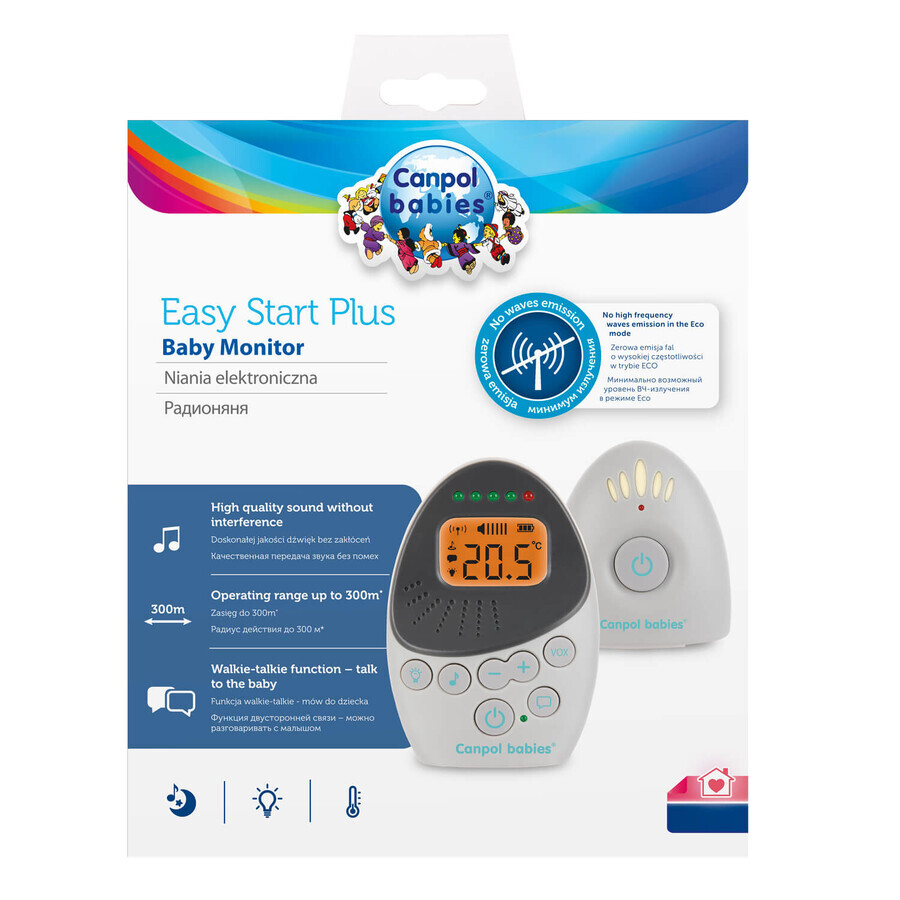 Canpol Babies EasyStart Plus, tata elettronica, bidirezionale