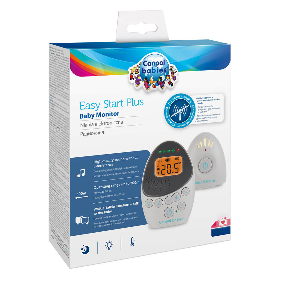 Canpol Babies EasyStart Plus, tata elettronica, bidirezionale