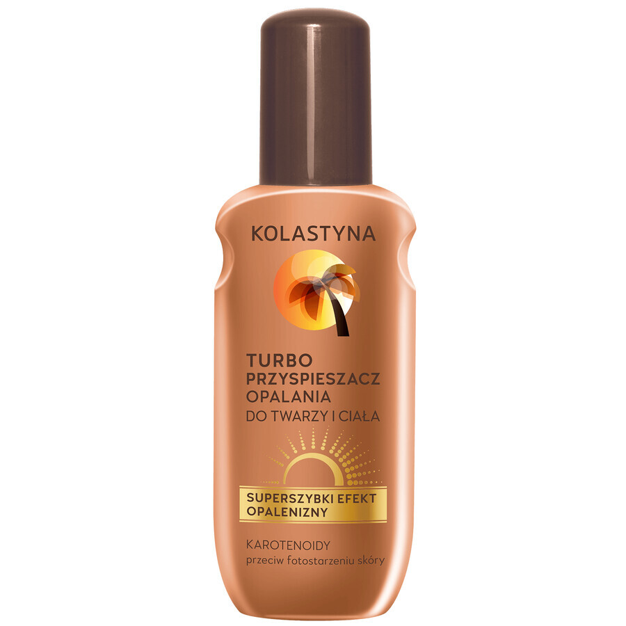 Kolastyna Sun, turbo-acelerador del bronceado facial y corporal, 150 ml