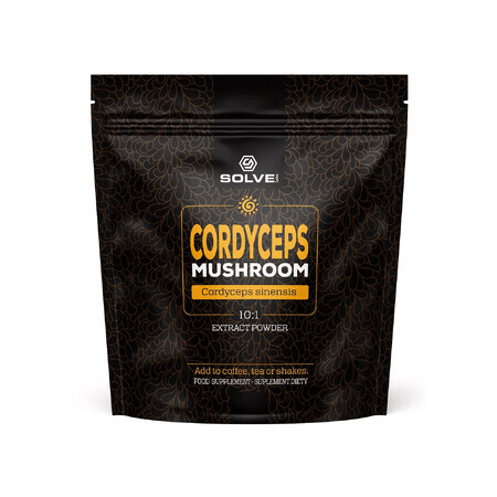 Solve Labs Cordyceps paddenstoel, 30 g