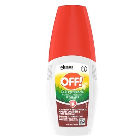 OFF! Împotriva căpușelor, atomizor, cu icaridină 25%, 100 ml