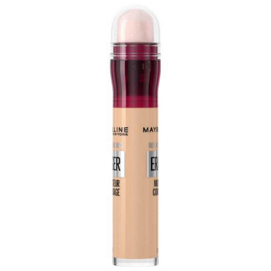 Maybelline Instant Eraser, corector multifuncțional pentru față, 01 Light, 6.8 ml