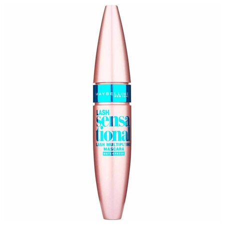 Maybelline Lash Sensational, rimel, rezistent la apă, negru, 9.5 ml