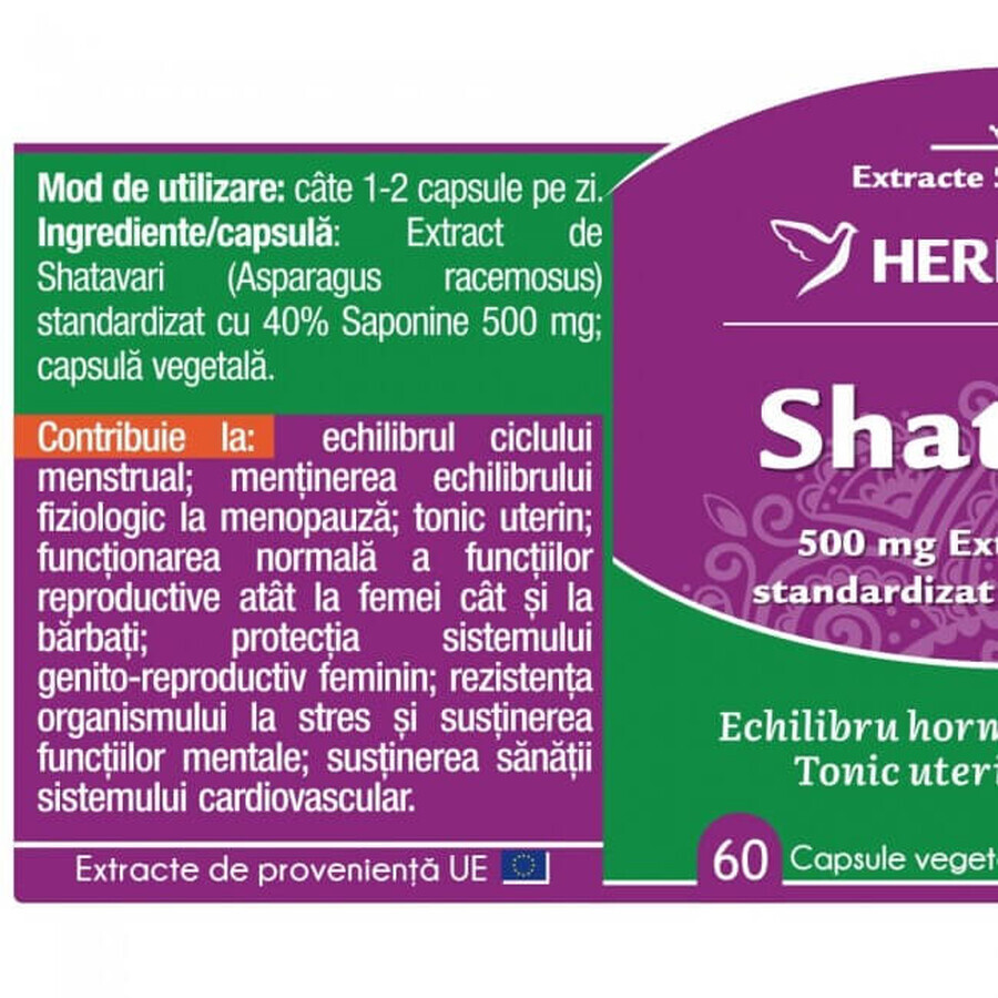 Herbagetica Shatavari x 60cps