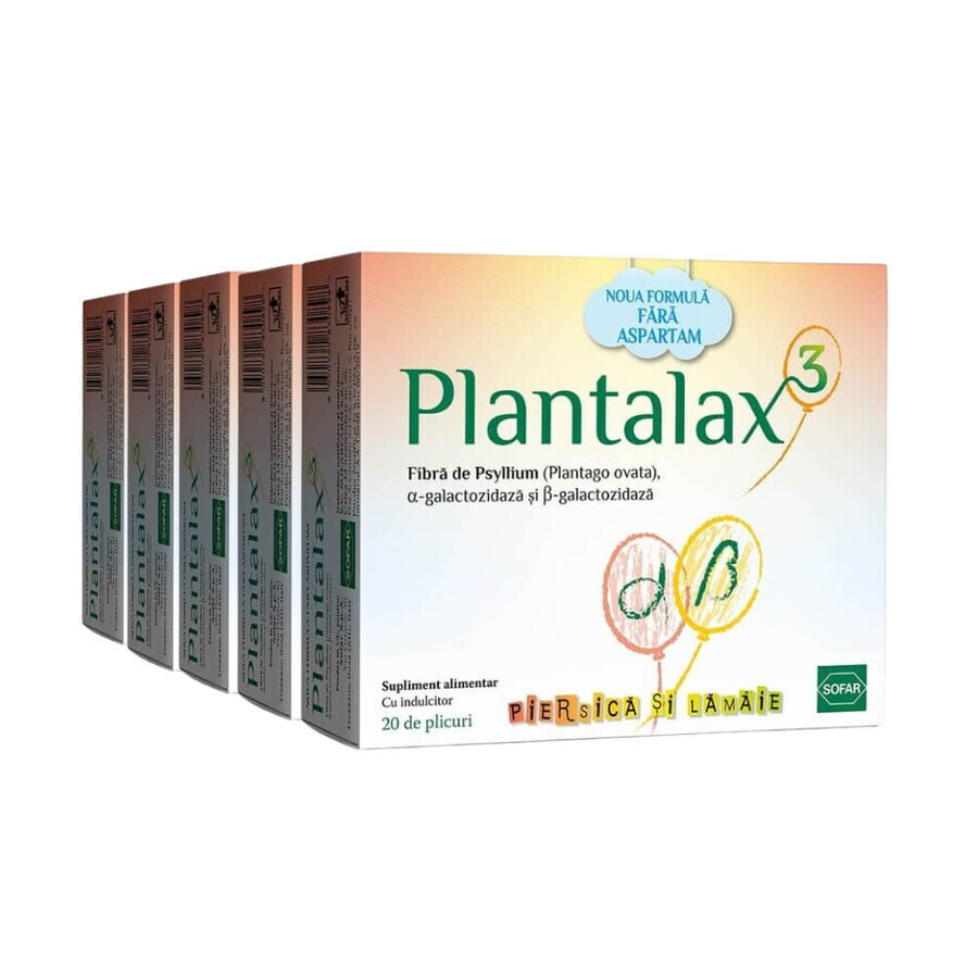 Plantalax 3, 5х20 plicuri, Sofar