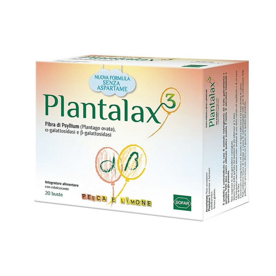 Plantalax 3, 5 х 20 plicuri, Sofar