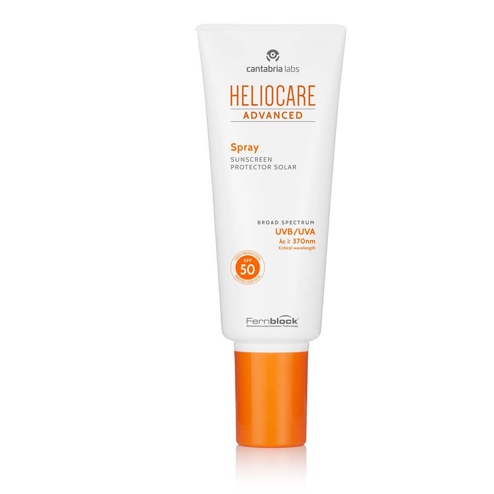 Spray pentru corp cu protectie solara SPF 50 Advanced   Heliocare, 200 ml, Cantabria Labs